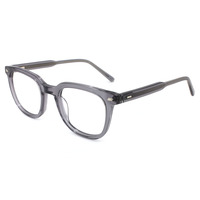 Lunettes de vue unisexes de haute qualité, monture optique en acétate, modèle Sara 5505, rondes, prêtes à l'emploi