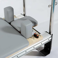 Équipement de fitness professionnel complet : Machine Trapeze avec sangles, Reformer Pilates en aluminium avec tour et lit pour usage domestique et commercial