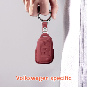 Housse/Sac pour <span class=keywords><strong>clé</strong></span> de voiture en cuir, antidérapant et résistant à l'usure, adapté aux modèles <span class=keywords><strong>Volkswagen</strong></span> Passat, <span class=keywords><strong>Polo</strong></span>, Bora, ID.6X, Sagitar, T-Roc, Tayron X - Product Image 4