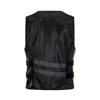 Bonne qualité moto équipe Club vêtements trafic patrouille sécurité veste réfléchissante moto cyclisme gilet de sécurité réfléchissant