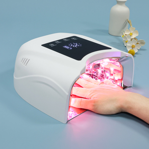 2027 Bestseller Rosa Kabellose Wiederaufladbare Pro Cure UV-Gel Nagel-LED-Lampe Trockner 98W Nagellicht mit Rosa Licht - Product Image 1