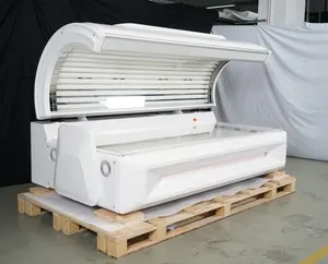 Ticari için Spa Sauna için 2024 yüksek güç hızlı Tan yatak solaryum bronzlaşma makinesi yatak