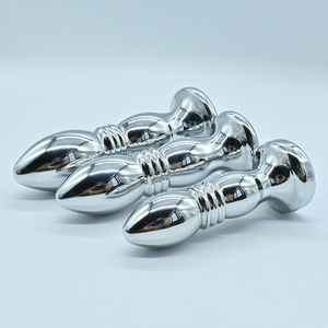 ปลั๊กเสียบก้นแบบเกลียวสามวง SM New Metal ขนาด S/M/L ของเล่นขยายรูทวาร ของเล่นสำหรับผู้ใหญ่ - Product Image 4