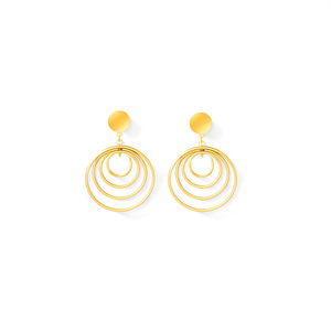 Pendientes de Moda, Acero Inoxidable 316L, Baño de Oro PVD, Joyería Sostenible y Resistente - Product Image 2