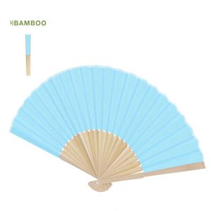 Abanico Plegable Grande de Bambú con Impresión UV Arcoíris, Ecológico, para Festivales, Orgasmos de Música y Celebraciones del Orgullo, Venta al por Mayor - Product Image 3