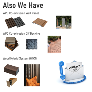 RTS 140*20mm Tahan Lama WPC Cubierta para exteriores Lantai Untuk Teras Taman Impermeable Forma cuadrada - Product Image 6