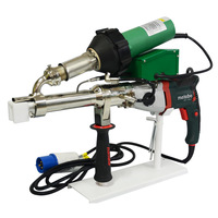 Nouvelle machine de soudage à une seule couture pour géomembrane HDPE imperméable, pour feuilles et tuyaux en PP, extrusion double étage 220V