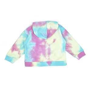 Vêtements pour enfants Longxi, vente en gros de sweats à capuche tie-dye pour filles, ensembles de vêtements pour enfants - Product Image 4