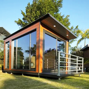 Vente en gros de maison conteneur modulaire portable personnalisée 20 pieds 40 pieds panneau sandwich préfabriqué pliable et extensible hôtel pour centre commercial scolaire - Product Image 1