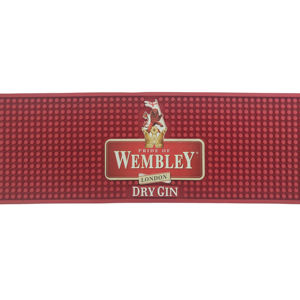 Custom Embossed Logo <b>Long</b> Strip PVC Bar Mat Non <b>Slip</b> Waterproof Spill Proof Dot Textured Bar Runner Pad For Bar Pub Mat - Product Image 4