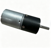 Motor Gear Planetary 24mm untuk Mesin Penutup Botol Otomatis 24P-370 Motor Gear DC Berus Magnet Permanen