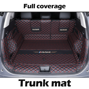 Tapis de <span class=keywords><strong>coffre</strong></span> de voiture en cuir sur mesure antidérapant à couverture intégrale, imperméable pour un nettoyage facile, avec <span class=keywords><strong>protection</strong></span> durable - Product Image 2