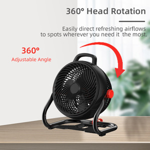 Ventilador portátil recargable con batería de <span class=keywords><strong>10400</strong></span> mAh, para acampar, con gancho y Luz - Product Image 3
