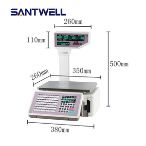 바코드 라벨 프린터가있는 30kg TMC 스케일 전자 벤치 체크 바이거 1g 정확도 OEM 맞춤형 계량 스케일 - Product Image 3