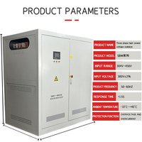 Stabilisateur de tension automatique triphasé à phases séparées SBW-F-100KVA AVR 380V 400V 415V pour réseau triphasé non équilibré
