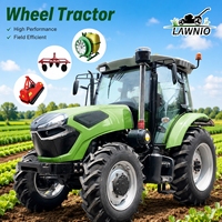 Tractor Agrícola LAWNIO con Personalización Completa, Salidas Hidráulicas Dobles, Fácil Operación para Labranza Rotativa