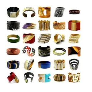 100% Tốt Nhất Bò Trang Sức Sừng Bangle Với Brass Trang Sức Thời Trang Handmade Thiết Kế Mới Cho Kích Thước Khác Nhau Và Hình Dạng Để Sử Dụng Thủ Công - Product Image 1