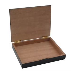<span class=keywords><strong>Cuba</strong></span> Behike 52 54 56 Humidor en bois de cèdre pour cigares, extérieur en bois, intérieur en fibre de carbone, motif de boîte/armoire avec boîte en papier - Product Image 4