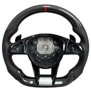 <span class=keywords><strong>Volante</strong></span> de Cuero Completo para Mercedes-Benz W204 W205 W211 W212 W214 W215 <span class=keywords><strong>AMG</strong></span> GLE <span class=keywords><strong>CLA</strong></span> - Product Image 2