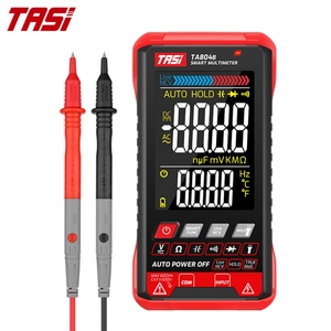 Multimètre numérique intelligent TASI TA804B avec écran LCD couleur, modes automatique/manuel, 6000 comptes, 600V AC/DC, test de fréquence, usage industriel et domestique - Product Image 4