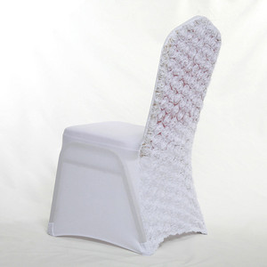 ขายส่งราคาถูก Universal Spandex สีขาวแต่งงานเก้าอี้ - Product Image 2