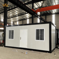 Maison préfabriquée détachable de 20 pieds ou 40 pieds, maison préfabriquée modulaire de luxe de 40 pieds, maison conteneur de camping