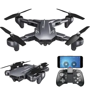 Envío Directo VISUO XS816 Drone flujo óptico RC Drone 2,4 GHZ 4K HD Cámara RC Drone G-sensor gesto 20 minutos de vuelo largo