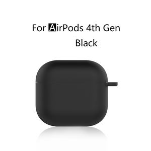 Estuche de carga de auriculares de moda a <span class=keywords><strong>precio</strong></span> de fábrica con gancho, funda protectora de silicona transparente para <span class=keywords><strong>Airpods</strong></span> <span class=keywords><strong>Gen</strong></span> 4th - Product Image 3