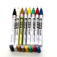 Ensemble de stylos marqueurs SP150 ultra fins 0,7 mm, imperméables, couleurs infinies, permanents pour la peinture sur roche, le graffiti, l'art DIY