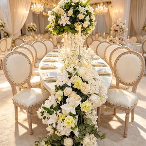 Chaises de banquet d'hôtel, de mariage et d'événements, style nouveau, durables, en bois massif, luxe, chaise Chiavari - Product Image 1