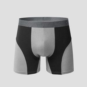 CELINNE Quick Dry <b>Men</b> Boxer Briefs Y Shape Wrap Support Spandex Polyester <b>Stretch</b> Gym Running Sport Underwear - Product Image 3