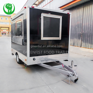 Mobile Food Trailer with Working Stainless Steel Rust Resistant Snack & Hotdog Service Customizable Outdoor Use - Product Image 5