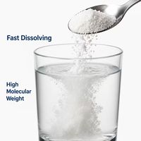 Polyacrylamide Anionique à Haute Viscosité APAM pour le Traitement de la Séparation des Boues de Déchets de Construction