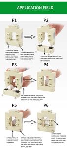एक्रिल AKH-0.66/K-60x40 350-450/5a ओपन लूप करंट ट्रांसफार्मर/स्प्लिट कोर करंट सेंसर - Product Image 5