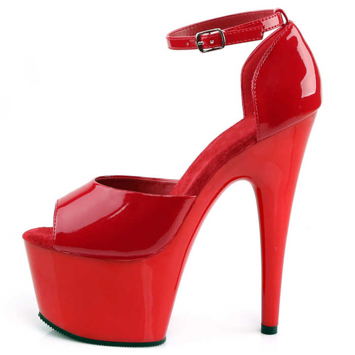 Fashion Platform Sandals 15cm Gothic Peep Toe All match 6Inch Women Gladiator Exotic Dancer Sexy Fetish Cross Dressing Thin Heel