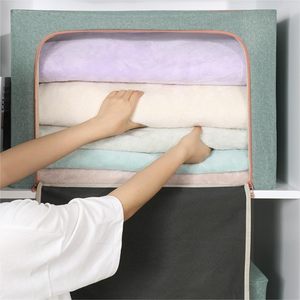 Cajas de Almacenamiento de Tela Plegables Reutilizables de Alta Calidad, Organizadores Rectangulares para Ropa - Product Image 3