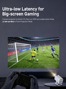 Proyector LCD X1AR 720P |   Soporte para Sistema Operativo Android 14 y 1080P |   150 lúmenes ANSI |   Cine en Casa con Descarga de Aplicaciones Habilitada - Product Image 3