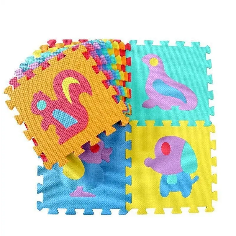 Eva Foam Floor Mats Alphabet Number Cartoon Interlocking Puzzle Crawl Play mat For Kids Baby Child