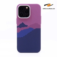 Coque de téléphone personnalisée en métal PC magnétique à motif nuage en fibre de carbone et design écossais pour iPhone 18 17 16 15 14 13 12 Pro Max