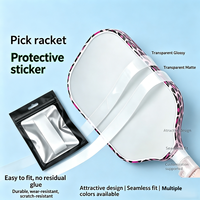 Bande de protection transparente Pacpick pour raquette de pickleball 28*750mm, finition brillante/mate, résistante à l'abrasion et aux éclats de peinture