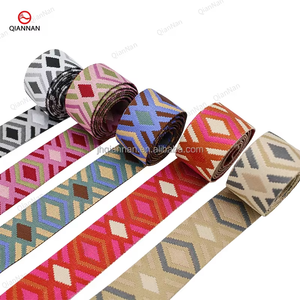 Của phụ nữ Túi dây đeo vai thiết kế mới 5cm rộng hình thoi mô hình Polyester jacquard vải có độ bền cao Giả <span class=keywords><strong>nylon</strong></span> chất liệu - Product Image 1