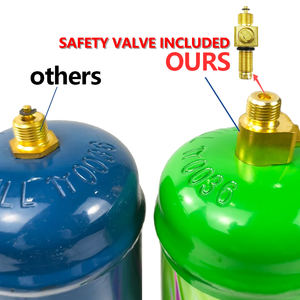 Bouteille de gaz CO2 en stock aux États-Unis pour l'industrie alimentaire, la production de café, de thé et de desserts - Product Image 5