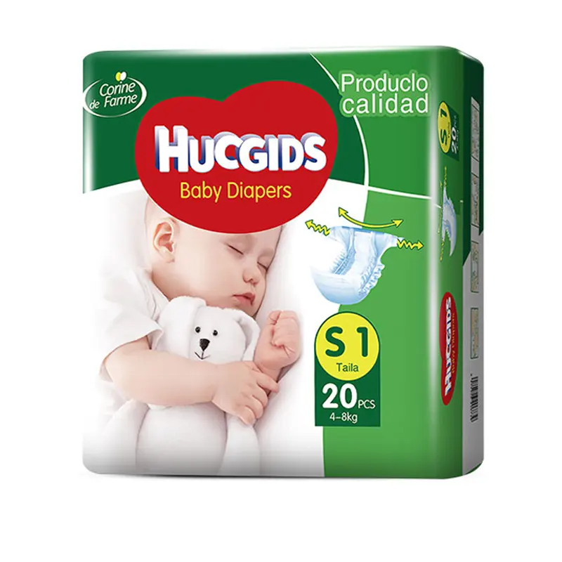 Pañal de bebé de alta calidad, Pantalones suaves y suaves para bebé feliz, venta al por mayor, pañales desechables para bebé, precio barato