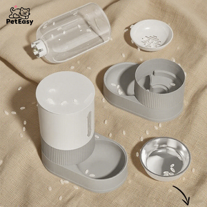 2025 pas cher prix en stock livraison rapide PP grande capacité mangeoire ensemble anti-éclaboussures animal chat chien bol universel - Product Image 6