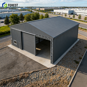 โรงงานผลิตโครงเหล็กเคลือบโลหะผสมขั้นสูง Mega Alloy Advanced ขนาด 20x30x10 เมตร แบบ Clear Span สำหรับศูนย์ข้อมูล ทนทานต่อสภาพอากาศ ใหม่ ปลอดภัย เชื่อถือได้ - Product Image 1