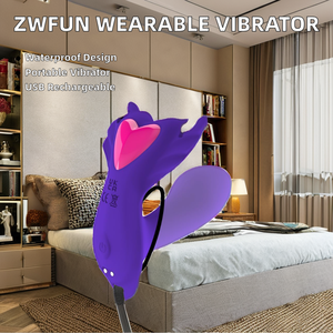 ZWFUN App-gesteuertes USB-Kegel-<span class=keywords><strong>Ball</strong></span>-Sexspielzeug für Erwachsene für Paare Tragbarer Vibrator für Frauen Dildo G-Punkt-Schmetterlings vibratoren - Product Image 2