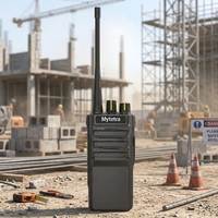 MYT-873 Talkie-walkie analogique portable professionnel pas cher avec une portée de 5 km, une puissance de sortie de 10 W, une batterie de 3000-3500 mAh pour une utilisation en extérieur