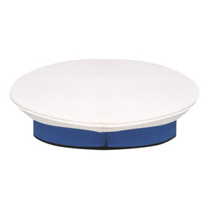 Trung Quốc xinxing Polyester da phi công sĩ quan cap Trắng sĩ quan cao điểm cap thêu Đức sĩ quan hat - Product Image 3