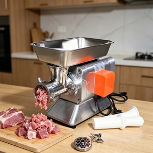 Molinillo de Carne de Sobremesa de Alta Resistencia con Cabezal Único, Muela de Cobre Puro Antiobstrucción, Fácil de Limpiar, Certificado CE para Hostelería - Product Image 4