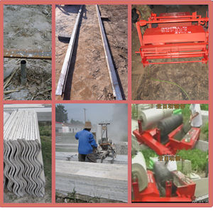 2024 Hete Verkoop Klei Tegel Maken <span class=keywords><strong>Machine</strong></span> Betonnen Balk Mal Dakpannen - Product Image 3